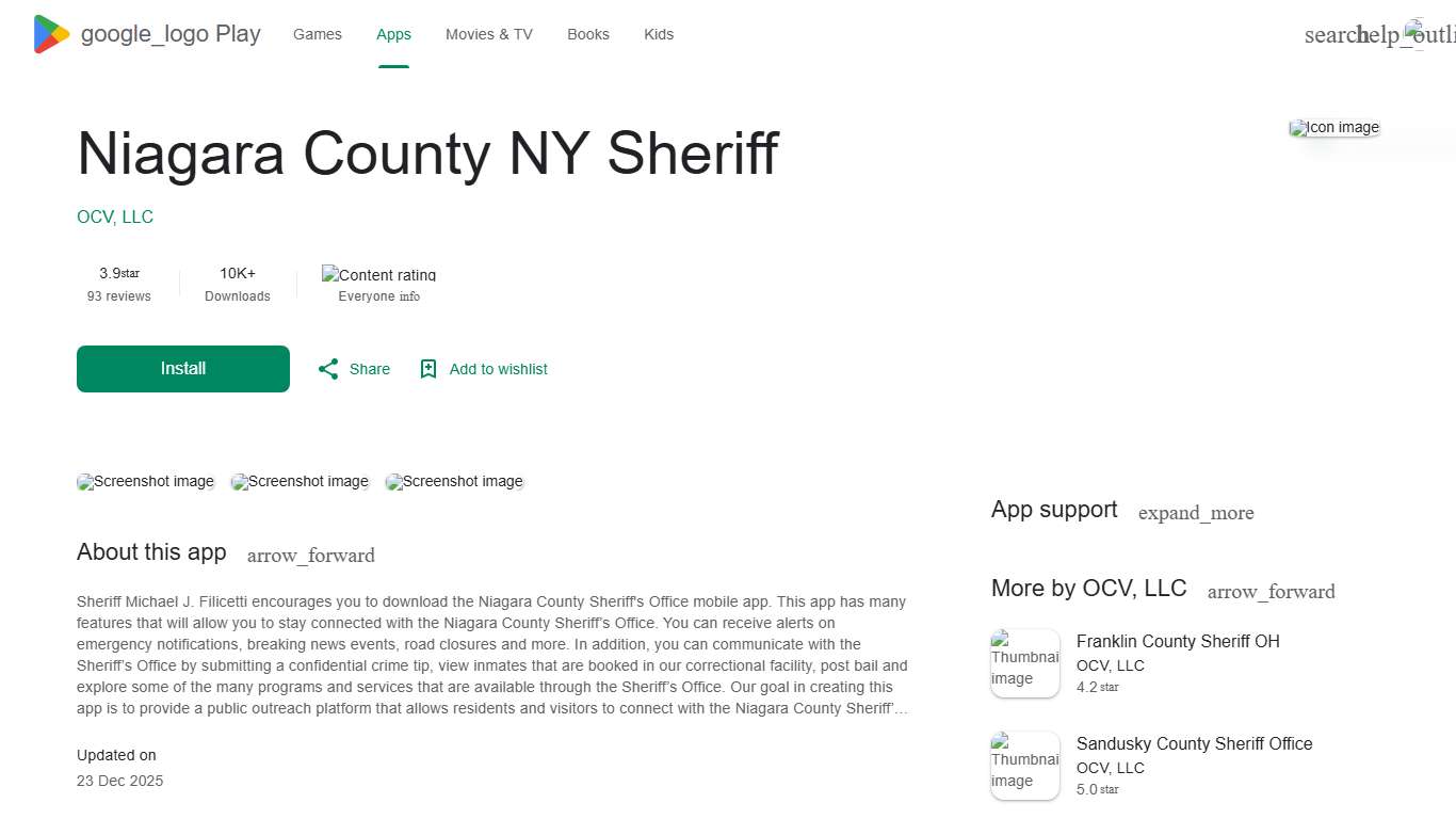 Niagara County NY Sheriff – Apps on Google Play